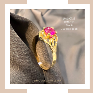 Classic Conventional with Coloured Stone Ring