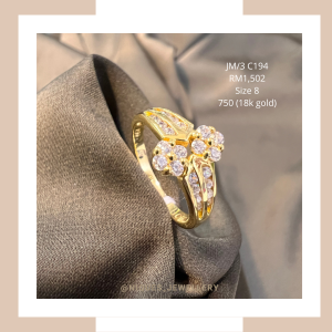 Two Flowers Ring