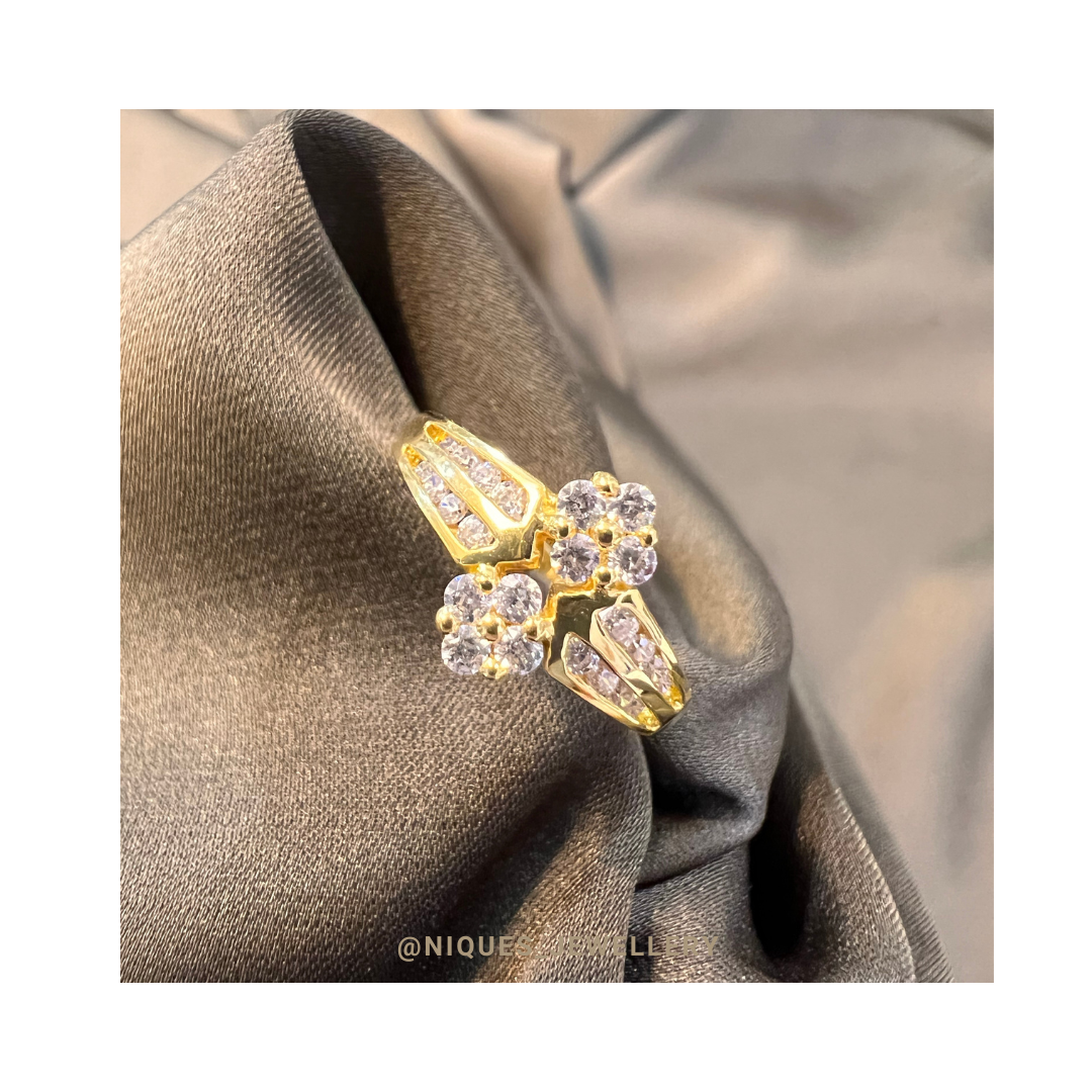 Two Flowers Ring - Image 2