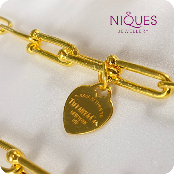 PaperClip Hardware T&Co Bracelet